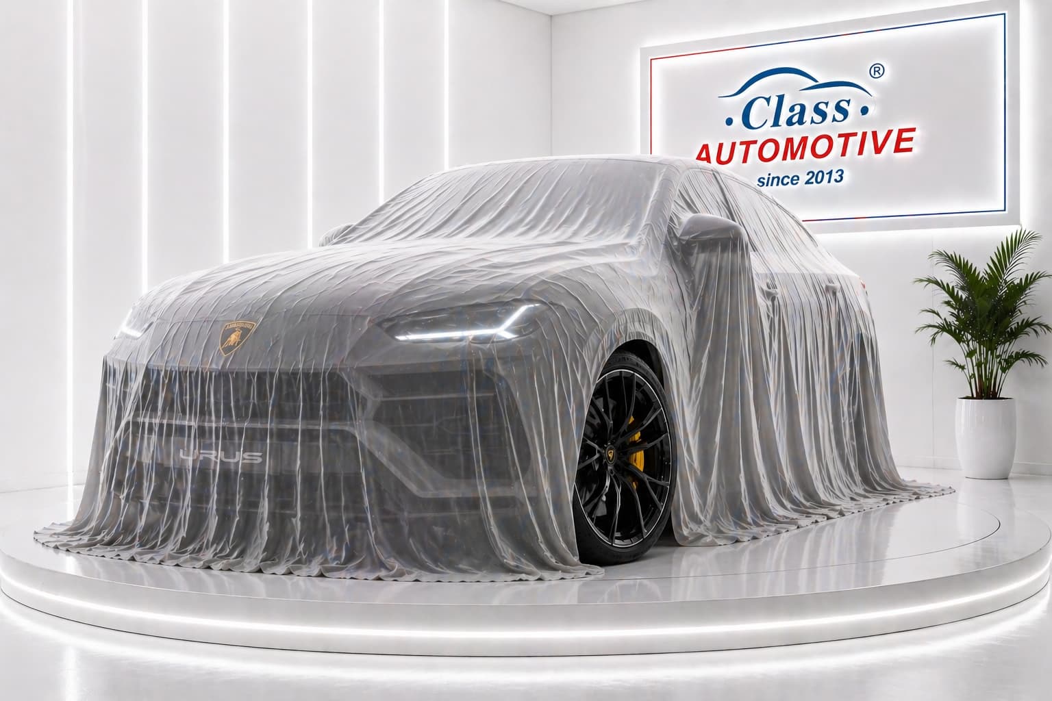 Class Automotive showroom