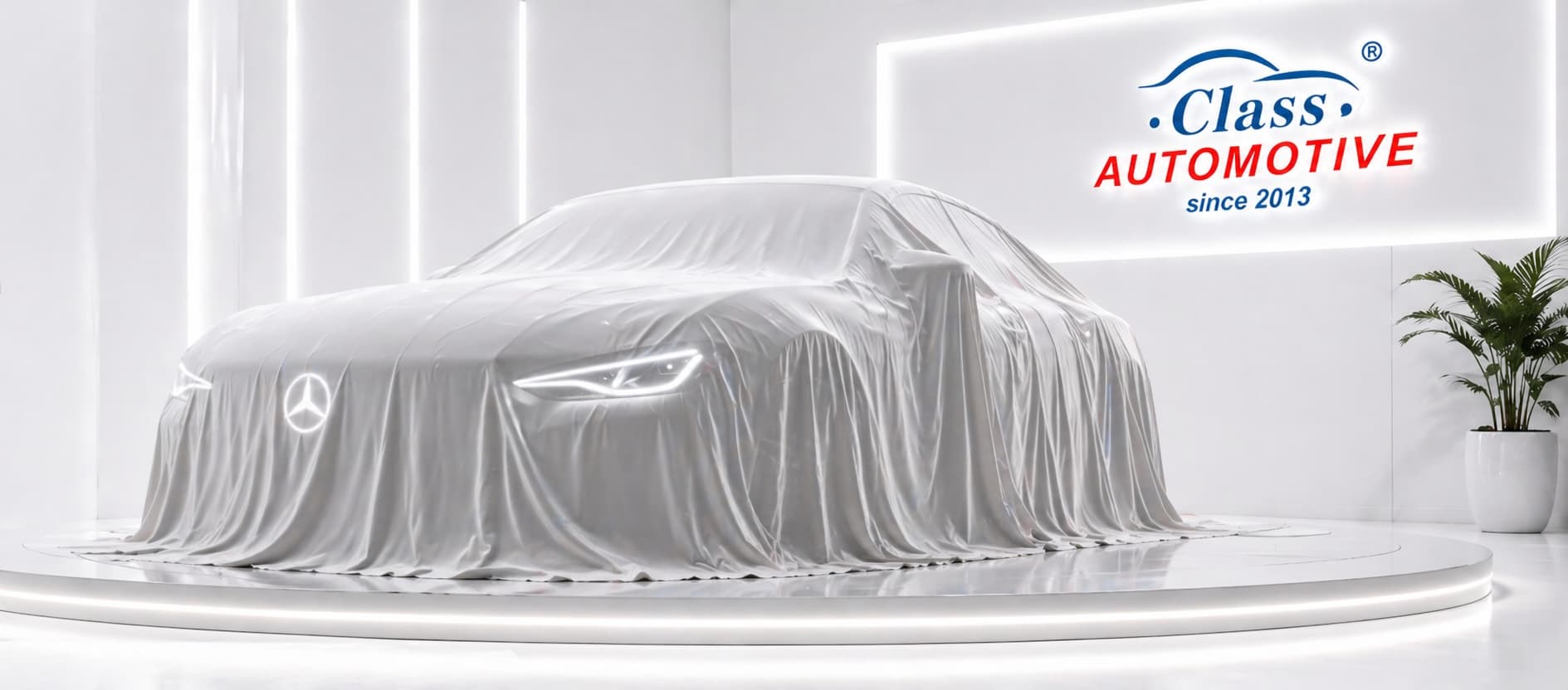Class Automotive showroom